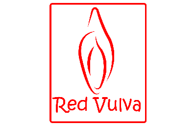 Red vulva logo